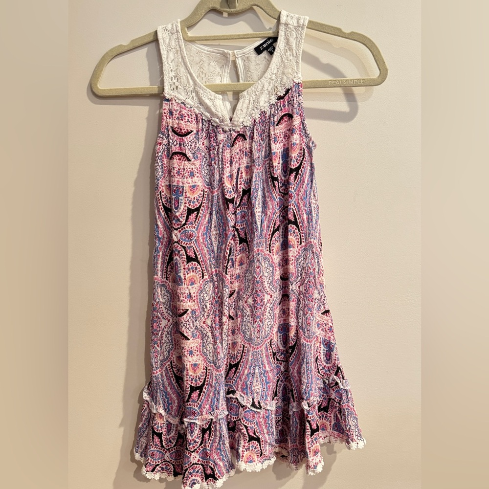 Bohemian Multi-Color Swing Dress I Size 8